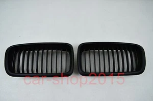 Front Kidney Grilles Grill Matte Black BMW E38 7-Series 4DR 740i 740iL 750iL - Foto 1 di 5