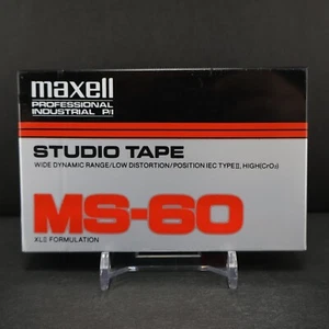 Maxell Studio Tape MS-60 XL II Formulation NEW SEALED - Picture 1 of 2