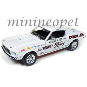 AUTOWORLD AW247 1968 FORD MUSTANG COBRA JET HUBERT PLATT NHRA SUPER STOCK 1/18 - Picture 1 of 5