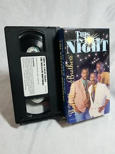 This Is Your Night The Williams Brothers RARE VHS Gospel - Picture 1 of 2