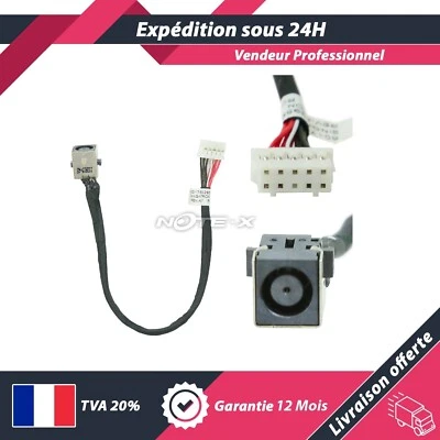 CONNECTEUR DC POWER JACK POUR HP PAVILION DV6-6B00 DV6-6B19WM DV6-6B21HE - Photo 1/4