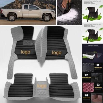 Alfombrillas personalizadas para Toyota Tacoma cabina extendida revestimiento impermeable Foto 1 de 4