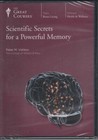 Great Courses: Scientific Secrets for a Powerful Memory (DVD, 2012)