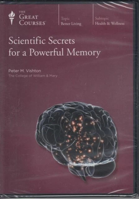 Great Courses: Scientific Secrets for a Powerful Memory (DVD, 2012) - Image 1 of 1