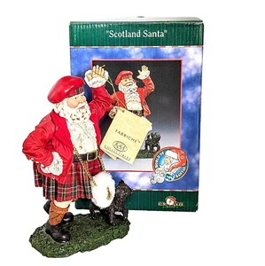 Kurt Adler Schottland Fabriche handbemalter Weihnachtsmann 8 Zoll - Bild 1 von 19