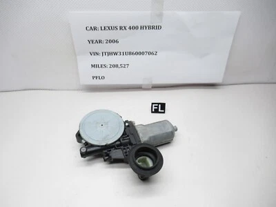 2006-2008 Lexus RX400H Front Left Window Motor 85720-58010 OEM - Image 1 of 4