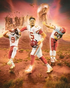 Kansas City Chiefs - 2023 Super Bowl Champions Wandposter, 8x10 Farbfoto - Bild 1 von 1