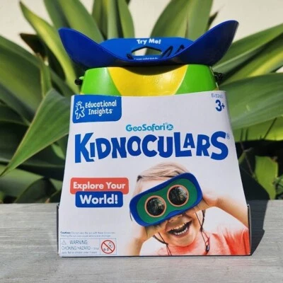 NEW BINOCULARS SAFARI CAMPING EXPLORER EDUCATIONAL INSIGHTS STEM SCIENCE TOY - Image 1 of 4
