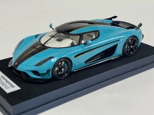 1/18 GT Spirit Koenigsegg Regrea In Nordic Light Blue 2018 GT881 Custom AB113 - Picture 1 of 8