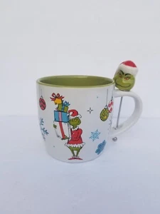 THE GRINCH Tasse mit Rührer THE GRINCH STOLE CHRISTMAS 2023 KAFFEEBECHER - Bild 1 von 5