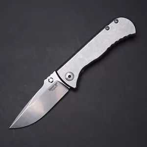 Les George Talos Frame Lock - MagnaCut / Smooth Titanium - Picture 1 of 9