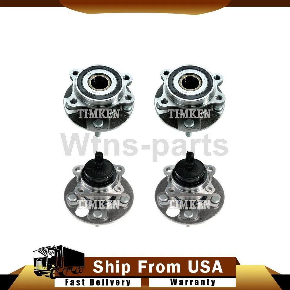 Conjunto de cojinete y buje de rueda delantera trasera Scion xB Timken 2008 2009 2010 Foto 1 de 4