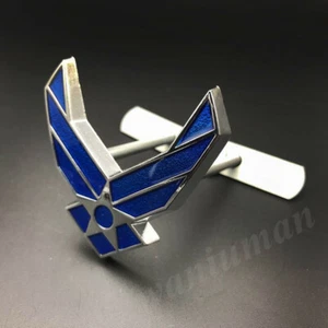 3D Metal U.S. Air Force USAF Hap Arnold Wings Car Front Grille Emblem Badge - Picture 1 of 4