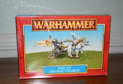 Warhammer High Elf Tiranoc Chariot (1997) Sealed NIB OOP Metal Pewter Vintage - Image 1 of 4