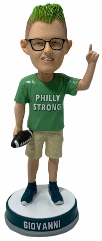 Giovanni Hamilton Super Fan Sports Podcaster Internet Sensation Bobblehead Cover