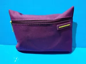 TURKISH AIRLINES MANDARINA DUCK ECONOMY TRAVEL AMENITY TOILETRY BAG MAROON - Picture 1 of 6