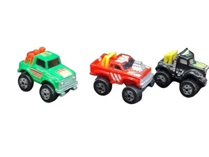  Vintage Galoob Micro Machines Road Champs Lot 7 Lambo Trucks - Bild 1 von 9