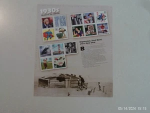 3185 CELEBRATE THE CENTURY "1930s" SHEETS OF (15) USPS 32c STAMPS - Picture 1 of 1