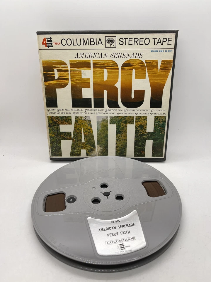 Percy Faith American Serenade Reel to Reel Tape 7 1/2 ips 4 Track - Image 1 of 1