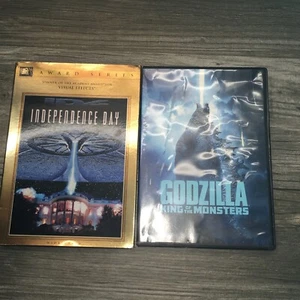 Independence Day + Godzilla King Of The Monsters (DVD) - Picture 1 of 12