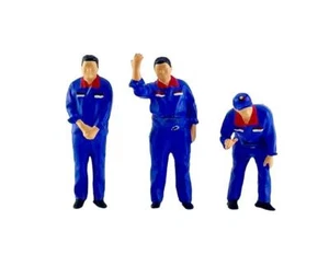 ED 1:64 bemalte Figur Modell Miniatur Diorama Tankstellenarbeiter Set - Bild 1 von 32