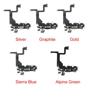 Para iPhone 13 Pro toma de carga base de audio conector puerto micrófono flexible - Imagen 1 de 9
