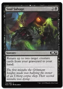 MTG Soul Savage Core Set 2020 (M20) carta magica comune #116/280 non giocata - Foto 1 di 3