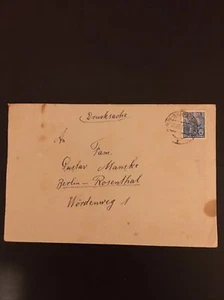 DDR Brief / Ganzstück ;  von Niederschönweide nach Berlin 21.12.1957 Mi. DDR 453 - Bild 1 von 3