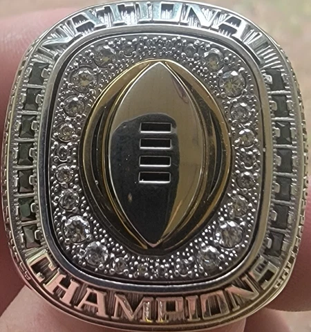 2022 GEORGIA BULLDOGS CFP NATIONAL CHAMPIONS CHAMPIONSHIP PLAYERS RING AUTHENTIC Cover