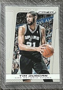 2013-14 Panini Prizm #80 TIM DUNCAN 🏀 San Antonio Spurs 🏀 FREE SHIPPING 🏀