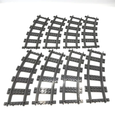 Curved L-Gauge Train Track R56 8 pcs - Half Circle - USA Seller! - Image 1 of 4