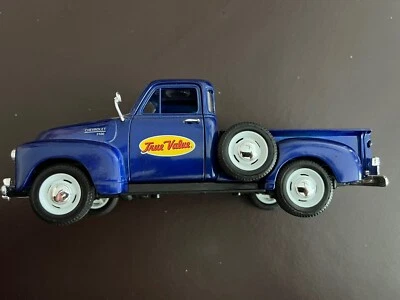 Chevrolet 3100 1953 camioneta de hardware de valor real 1/24 rojo modelo fundido a presión Welly Foto 1 de 4