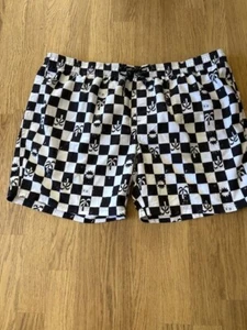 NEU ~ schwarz-weiße Badehose Palme Sonne Design Herren 3XL 48-50 - Bild 1 von 1