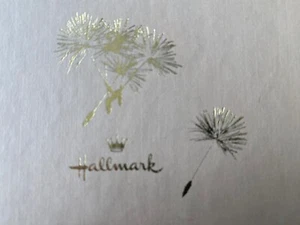 De colección Sello Papelería Repujado FLOR DE DESEO Diente de León Lt Marrón Tostado - Imagen 1 de 5