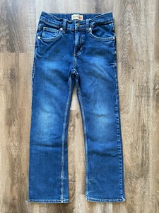 WRANGLER 20X Vintage Bootcut Blue Denim Jeans~Boys' Size 10 Regular~Adj Waist~ - Picture 1 of 4