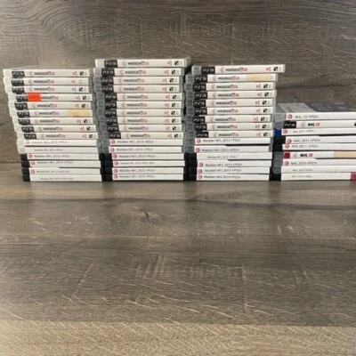 批发 批量 55 个 PlayStation 3 电子游戏 Madden 13 NHL 2010、2011、12、13 — 第 1/4 张图片