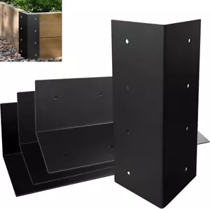 Set of 4 Raised Garden Bed Corner Brackets for 10-12 Inch DIY Garden Beds - Picture 1 of 11