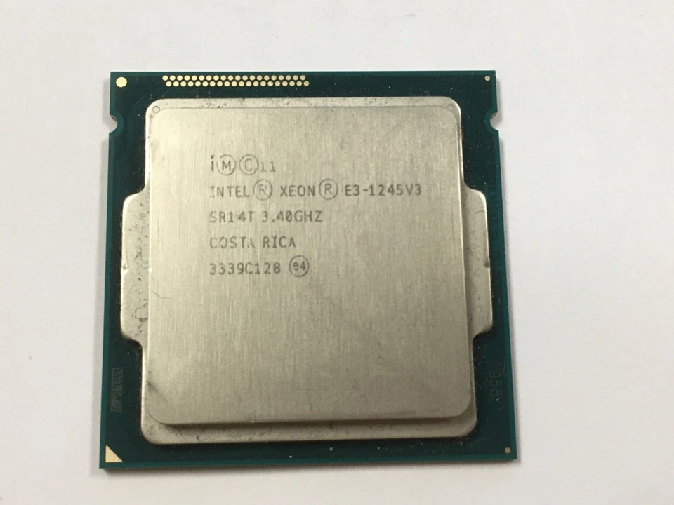 Intel Xeon E3-1245 v3 SR14T 3.40GHz 8MB 5GT/s Quad Core LGA1150 CPU Processor - Image 1 of 1