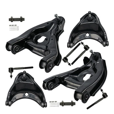 10Pc Front Upper Lower Control Arm Tie Rod For Chevrolet Express GMC Savana 2500 - Image 1 of 4