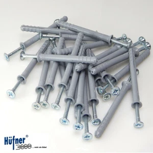 Schlagdübel Nageldübel Einschlagdübel HÜFNER M6 / M8 Senkkopf Nagelanker Dübel a - Picture 1 of 12
