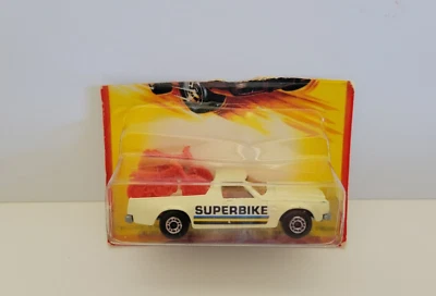 1981 Matchbox Lesney MB60 Holden Pick-Up #60 Cream Superbike Sealed On Cut Card - Image 1 of 4
