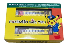 TOMIX 98060 N-Gauge Pokemon with YOU Train -JR Type Kiha 100 Diesel - Picture 1 of 6