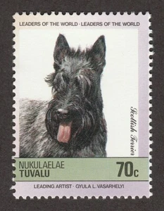 SCOTTISH TERRIER ** Int'l Hund Briefmarke Kunst ** Tolle Geschenkidee **  - Bild 1 von 1