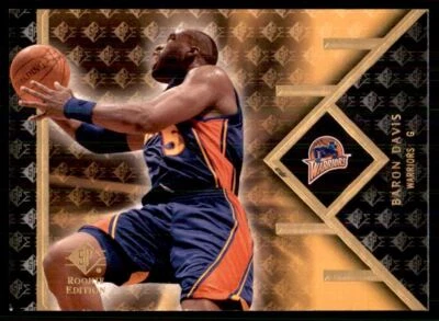 2007-08 SP Rookie Edition Baron Davis Golden State Warriors #57 - Image 1 of 2