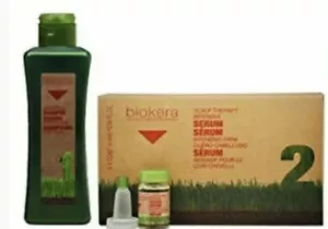 SALERM BIOKERA NATURA SHAMPOO ADDENSANTE RIGENERANTE PER CAPELLI 10,8 once e KIT LOZIONE - Foto 1 di 1