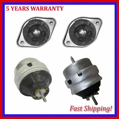 Motor y montaje de transmisión de 1,8 L para Audi A4 A4 Quattro 2003-2005 4 piezas Foto 1 de 4