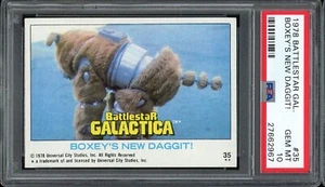 1978 Battlestar Galactica #35 Boxey's New Daggit! PSA 10 - Picture 1 of 2
