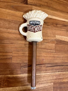 RED HOOK HEFEWEISSE WHEAT HOOK CERAMIC MUG WHEAT Beer Tap Handle - Picture 1 of 8