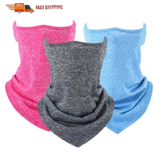 Thin Face Mask Neck Gaiter SUN Cover Summer Cooling Bandana Balaclava Scarf - Picture 1 of 13