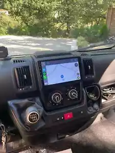 Stereo Touch 9" Android Fiat Ducato Carplay Wifi Navigatore Comandi Volante - Foto 1 di 3